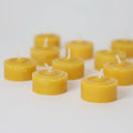Tea Lights 100 % Beeswax - Pack of 10