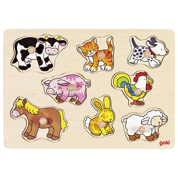 Lift-Out Puzzle – Farm VII (9 Pieces)