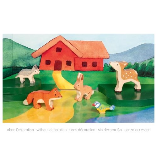 Set of 5 Forest Animals