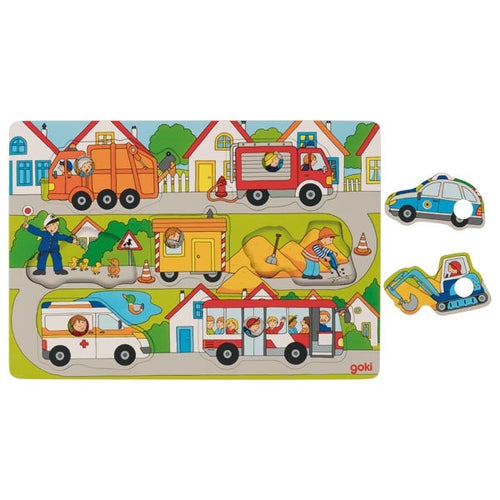 Background Puzzle - In The Streets (7 Pieces)