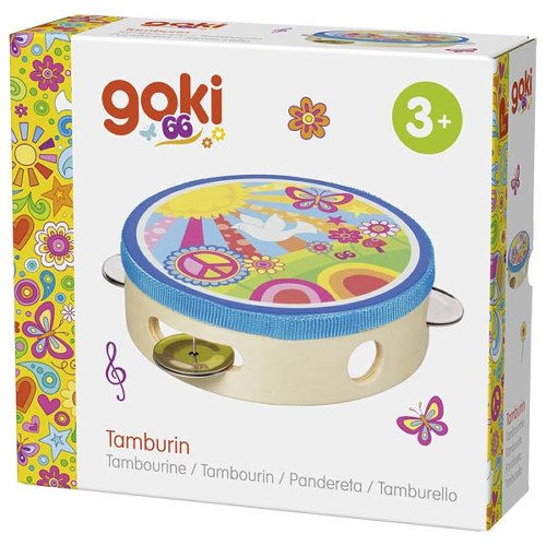Tambourine with Bells Sunshine