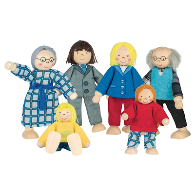 Flexible Puppets - City Family