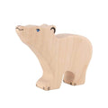 Wooden polar bear toy 