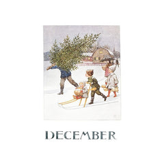 Elsa Beskow December - Postcard