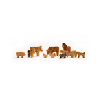 Farm Animal Set - 11 Wooden Animals