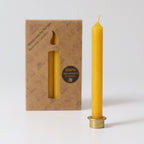 100% Beeswax Candle Amber - Individual Candle