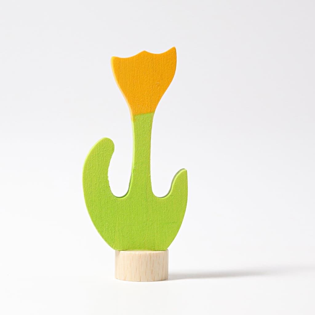 Decorative Figure Tulip - Yellow