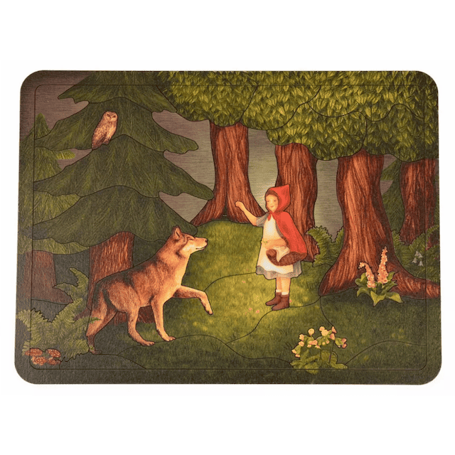 Little Red Riding Hood - Wooden Puzzle