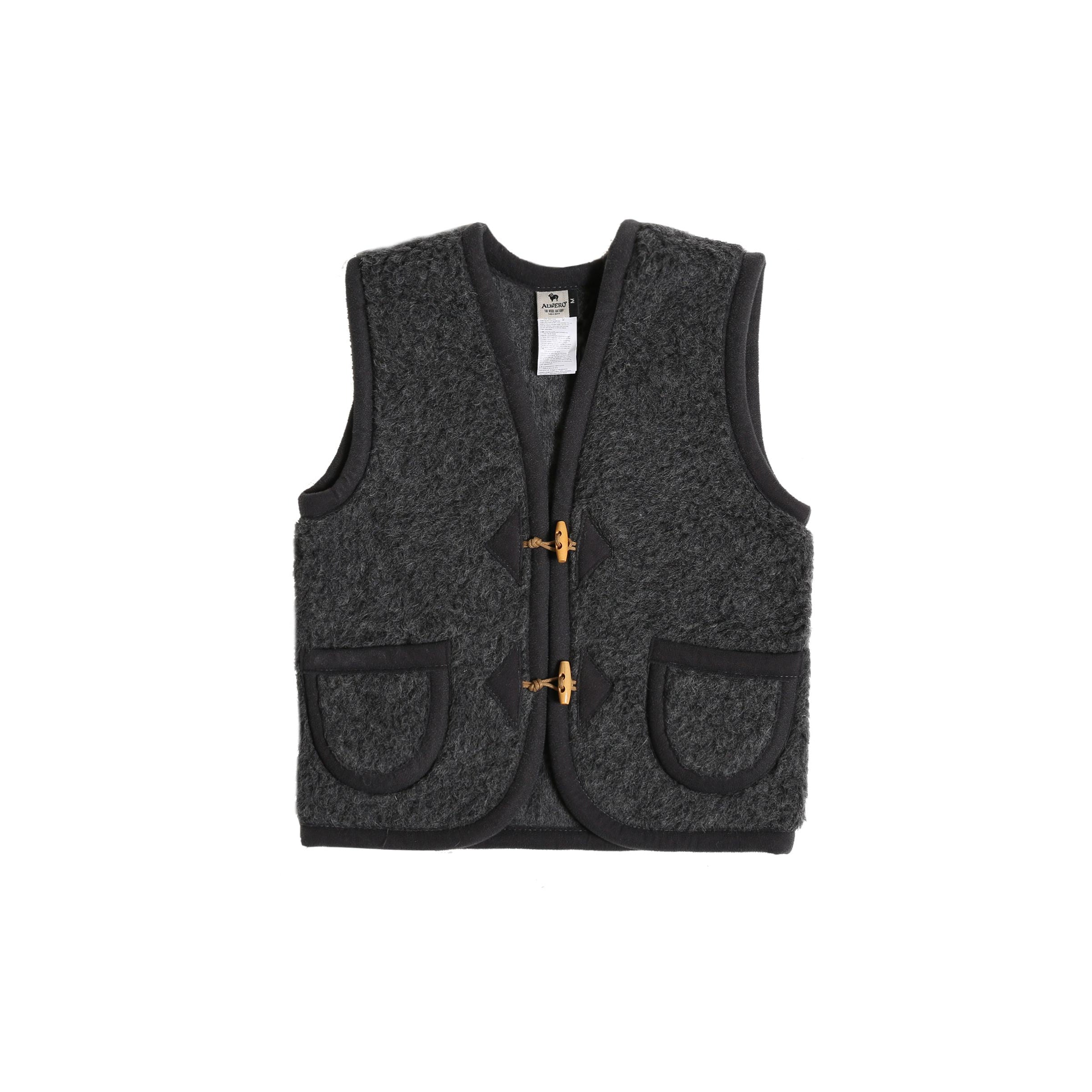 Alpen Vest Wool-Outerwear-Alwero-5906720645925-Graphite-1 (12-18 m - 80-86 cm)-Stardust-Store