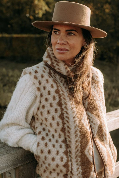 Alwero Woman's Vest - Gerda-Outerwear-Alwero-XS-Stardust-Store