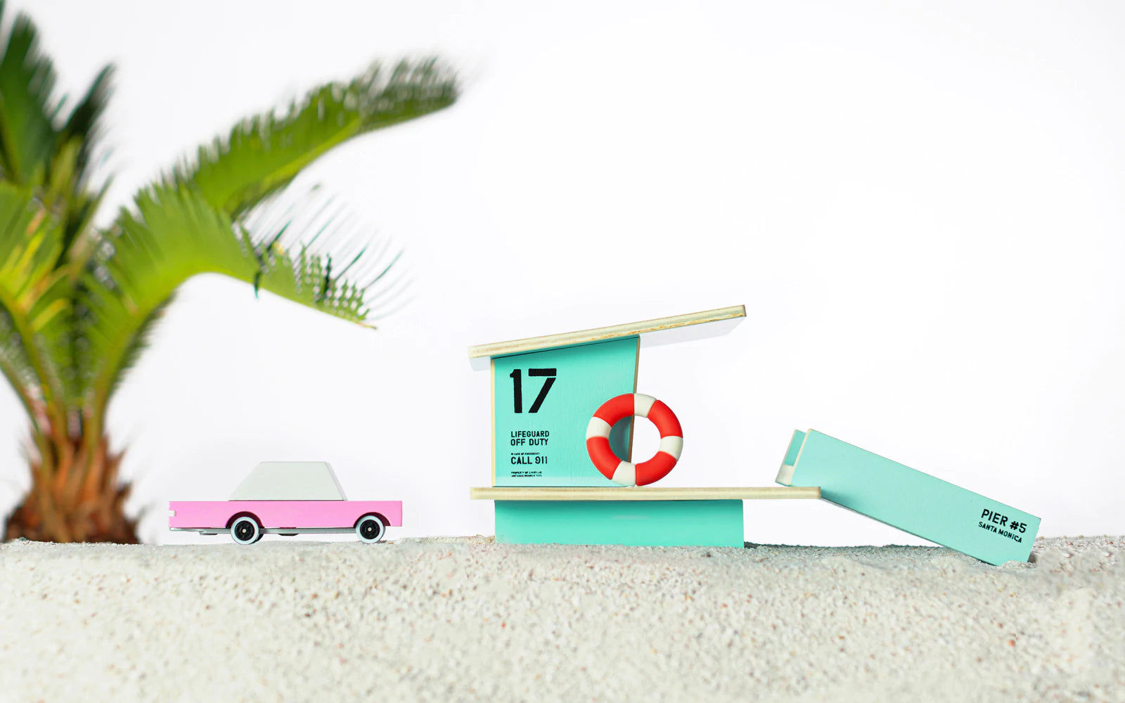 Teal Santa Monica-Toy Cars-Candylab-860007246968-Stardust-Store