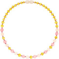 Amber Baby & Toddler Necklace-Jewellery-Amber-Lemon • Rose Quartz and Pink Jade-Stardust-Store