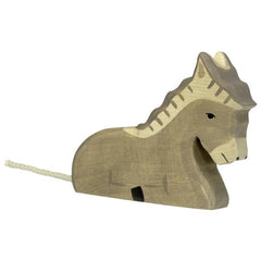 Donkey Lying-Figurines-Holztiger-4013594800488-Stardust-Store