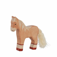 Foal - Light Brown-Figurines-Holztiger-4013594800402-Stardust-Store