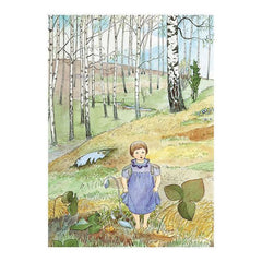 Elsa Beskow Spring - Postcard-Spring - Summer Postcards-Hjelms-7393182163698-Stardust-Store