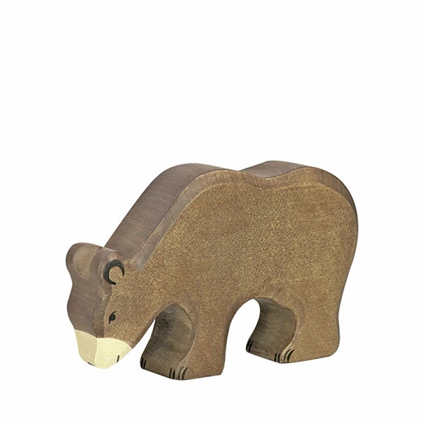 Brown Bear - Eating-Figurines-Holztiger-4013594801843-Stardust-Store