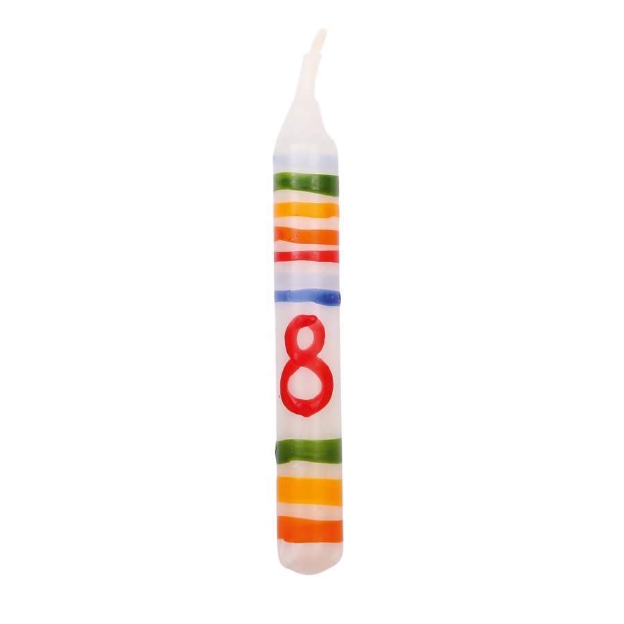 Birthday Candle - Numbers-Birthday Candles-Glückskäfer-Number 8-Stardust-Store